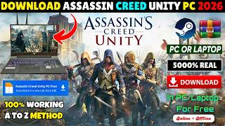 How to download Assassin's Creed Unity in pc for free | Assassin's Creed Unity game for pc free