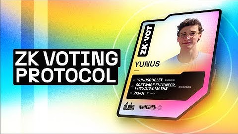 zkVot | Private, Decentralized Censorship-Resistant Voting