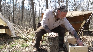 Frontier Fire Seminar from the Camping and Woodcraft Class