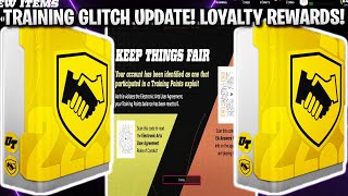 TRAINING GLITCH UPDATE! LOYALTY REWARDS ARE HERE! | MADDEN 22 ULTIMATE TEAM