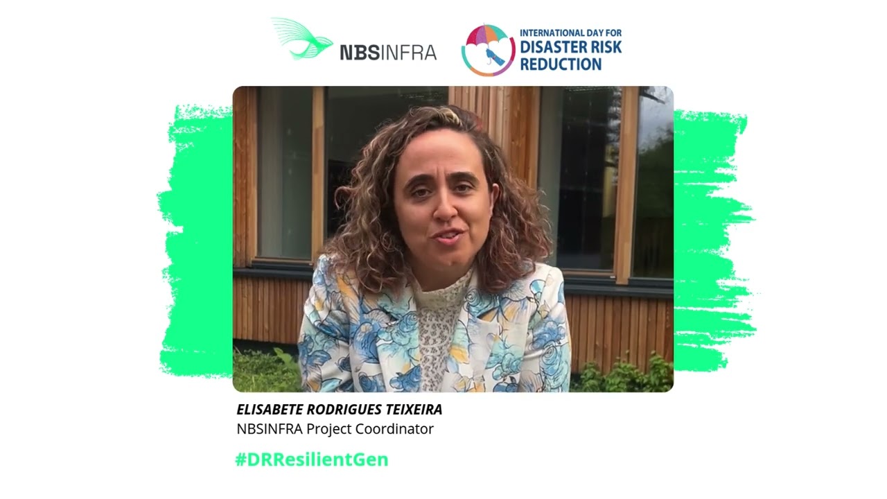 Elisabete Teixeira, coordinator: International Day for Disaster Risk Reduction - 