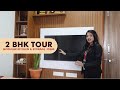 2 BHK Furnished Home Tour | Modular Kitchen, Smart Storage and Wardrobe Design Ideas