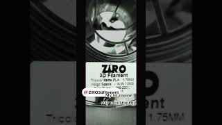 my 1st filament review #filament. I was not compensated in any way. #ziro3d #bam u #3dprinting  #3d