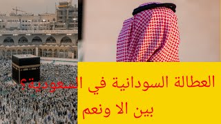 العطالة السودانية في السعودية بين الا ونعم