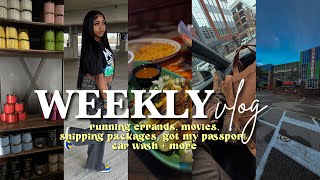 WEEKLY VLOG ♡ | guess who got their passport? + solo dates + running errands + venting + more