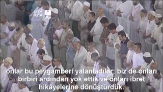 Muminun Suresi Kabe İmamı Sudais / Shuraim Türkçe Altyazılı Mealli