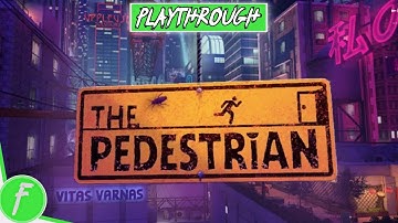 The Pedestrian FULL GAME WALKTHROUGH Gameplay HD (PC) | NO COMMENTARY