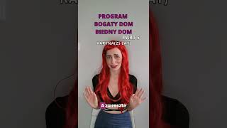 PROGRAM BOGATY DOM BIEDNY DOM PART 5 #shorts #comedy #funny