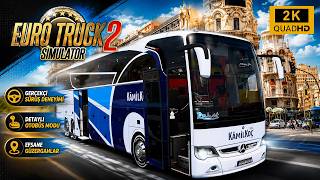 ETS 2 SILA YOLU 2023 MÜNİH - BUDAPEŞTE- İSTANBUL 3000 KM SEFER KAMİL KOÇ TURİZM screenshot 3