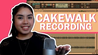 CAKEWALK SONAR X1 LE - RECORDING VOCALS | FABB LAGAS