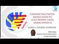 Video 1: EpiData Course Overview