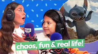"I'm Like Her Second Mom!" - Maia Kealoha & Sydney Agudong Chat All Things Lilo & Stitch 💙