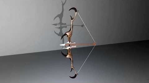 Bow and Arrow 3D Animation