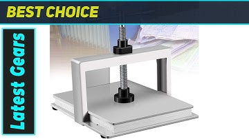 A3-boekbindpers: de ultieme vlakmaakkrachtpatser