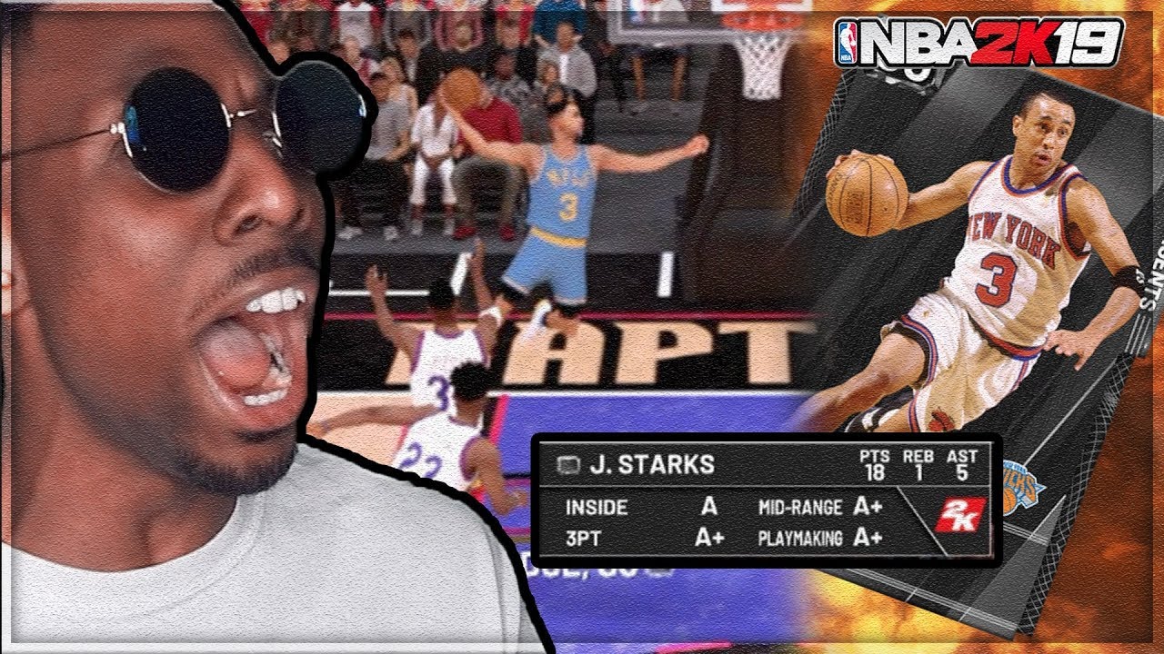 Onyx Free Agent John Starks! NBA 2K19 MyTeam Unlimited Gameplay!