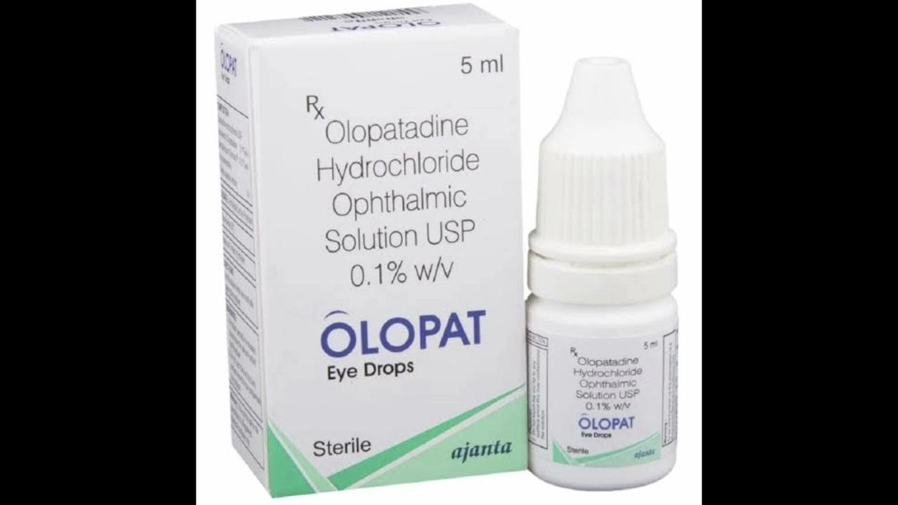 OLOPATADINE EYE DROPS OLOPAT OD, OLOPAT, IF2 EYE DROPS OLOPATADINE EYE DROPS USES, SIDE
