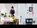 DIY Dreamy Home Office Makeover For Under $200 | Organization Hacks | The Home Primp