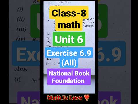 Class-8 Math Unit-6