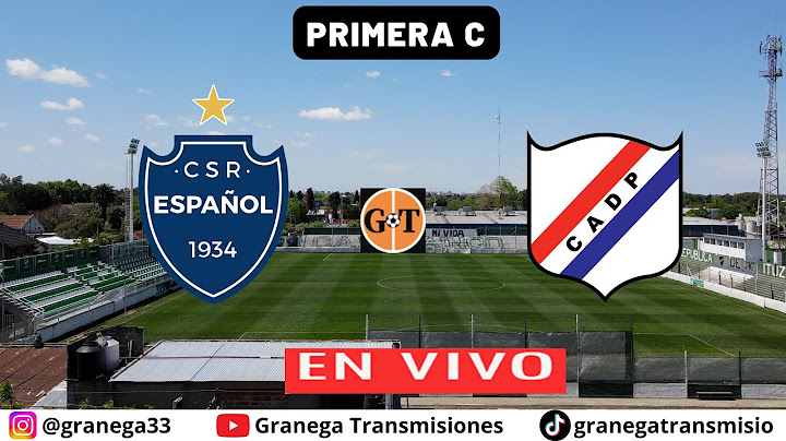 🌍CENTRO ESPAÑOL VS PARAGUAYO EN VIVO 🚨 Primera C - CON IMAGEN