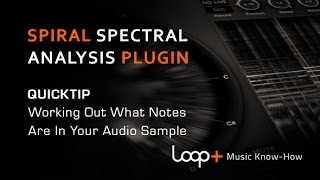 Spiral Spectral Analyser Plugin - Discover The Notes In Your Samples