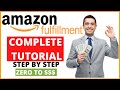 Amazon FBA - Inventory Ordering &amp; Amazon Seller Central Set Up