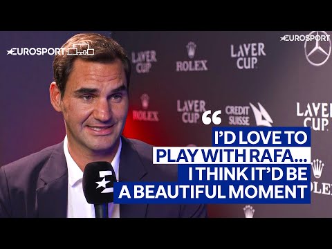 Roger Federer on his decision to retire and his wish to play Rafa Nadal for the last time |Eurosport