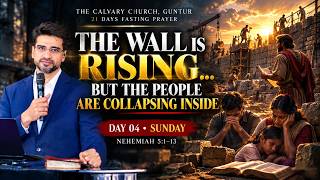 21 Days Fasting Prayer | Day 4| 13 Sep 2026| The Calvary Church Guntur| #nmichaelpaul #fastingprayer