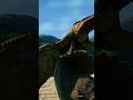 Triceratops vs Giga - Jurassic World Evolution #jurassicworld