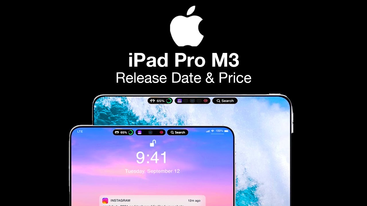 ⁣iPad Pro M3 Release Date and Price – NEW DISPLAY & NEW PRICE!!