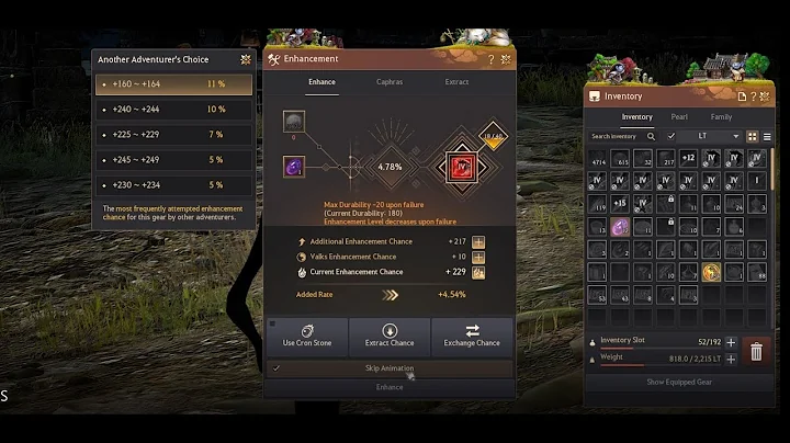 Cheapest Way To Enhance a PEN Blackstar in EU Black Desert Online