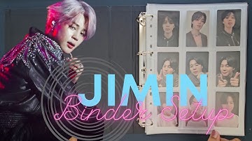 BTS Binder Setup: Jimin | Happy Face Anniversary!