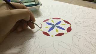 Mandala Art Mano Crafts And Arts