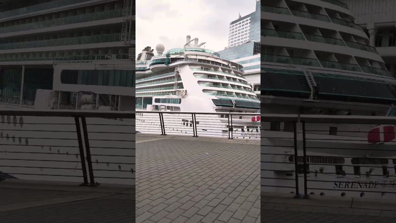 Cruise ship terminal Vancouver BC Canada #vancouver #vanlife #cruise
