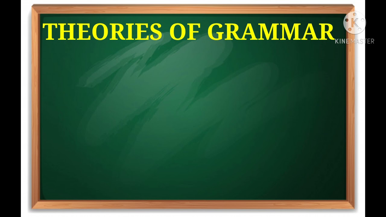 Pedagogic grammar meaning and example