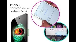 How To Resolve No Sim Problem / Sim Card Problem Iphone 6 - Ifixit Repair  Guide