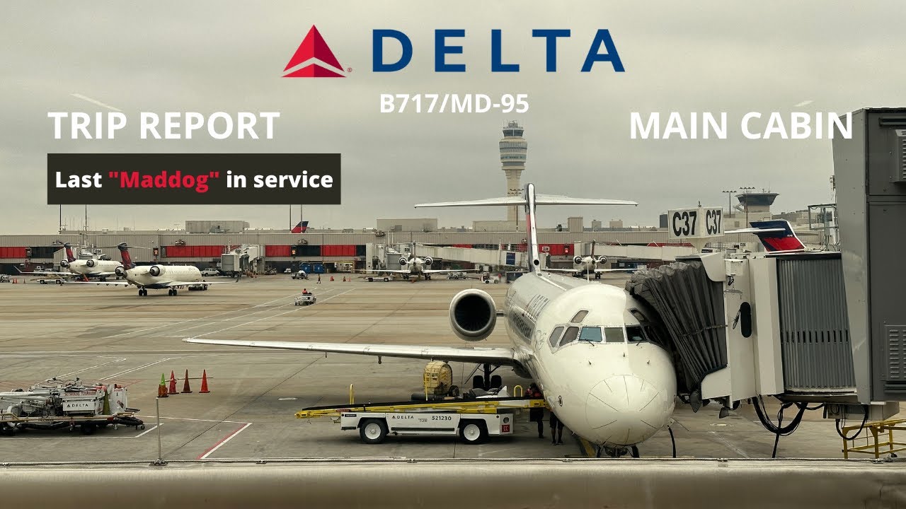 TRIP REPORT | Delta Airlines Boeing B717-200/MD-95 (Main Cabin) Burlington BTV - Atlanta ATL
