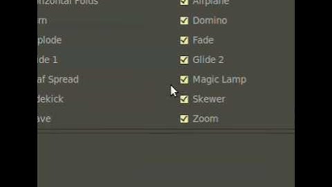 How To Change Minimize Effect in Ubuntu