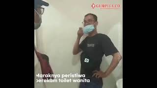 Viral, Pelaku Perekam Toilet Wanita Kepergok