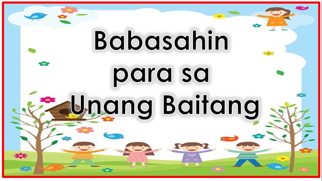 Babasahin para sa Unang Baitang ( Mga salitang may ar,er,ur,aw,iw,ay,oy