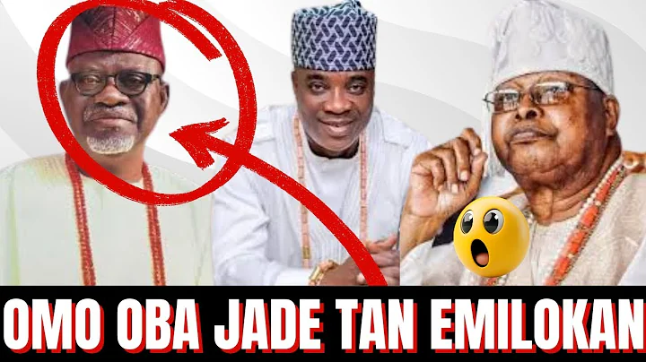 ODOJUE !! OMO OBA AWUJALE JADE TAN EMILOKAN WASIU AYINDE KI N SE OMO OBA BENI KO WA LATI ILE OBA