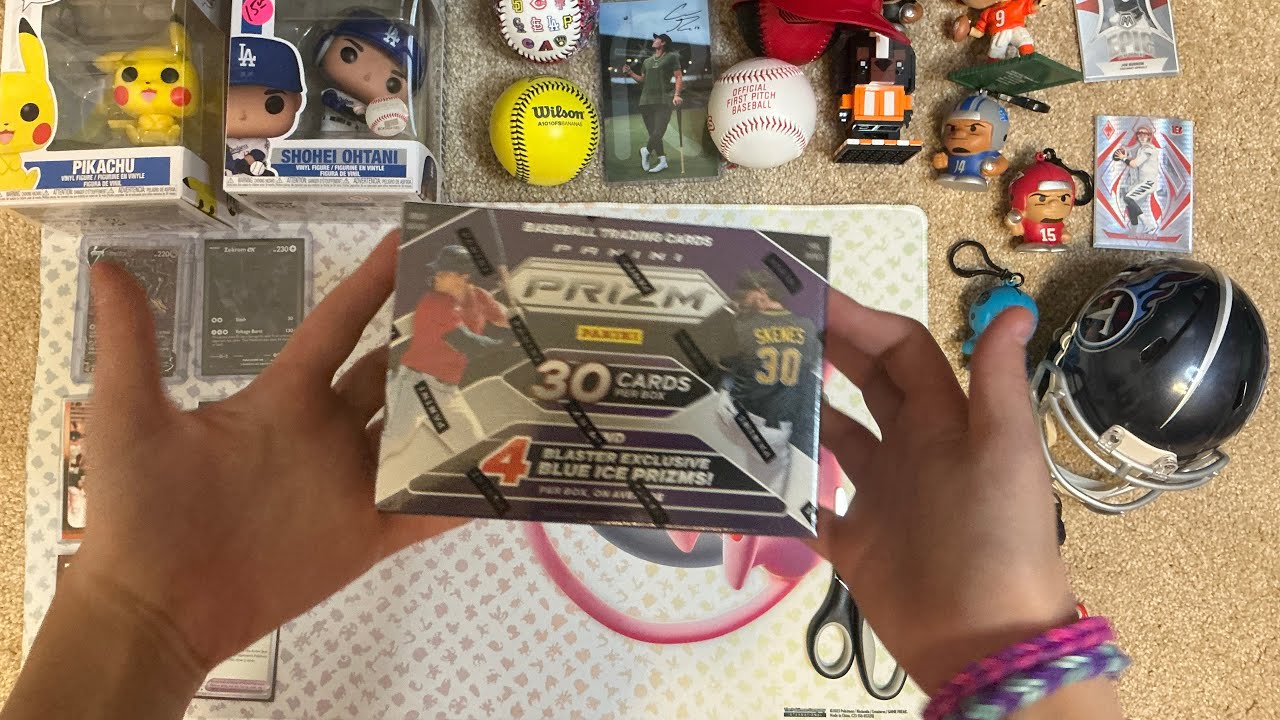 Opening a prism baseball box