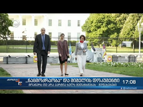 შეუერთდება თუ არა „ნაციონალური მოძრაობა“ შარლ მიშელის დოკუმენტს