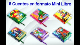 📖 【2 Colecciones de 6 cuentos cortos para niños en formato mini libro. 】  -Todo Sobre Libros