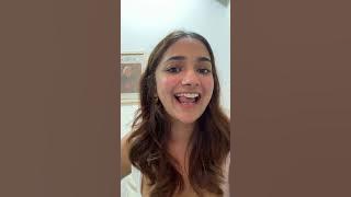 Jiya Shankar Instagram Live