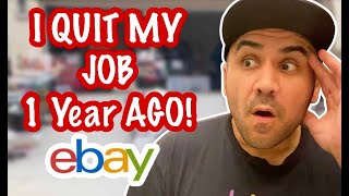 I QUIT My JOB to SELL on EBAY Full Time! How Did it GO?