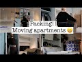 Vlog 🎥 Packing and moving to my new apartment 😀 AMSTERDAM