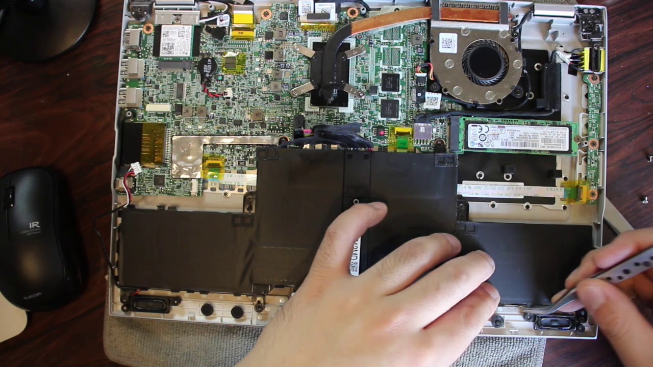NEC LAVIE PC-HZ650DAS バッテリー電池交換修理やり方