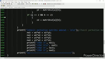 Program Operasi Matriks Menggunakan Bahasa C | Achmad Zahrul Ali Zadan | 19081010081
