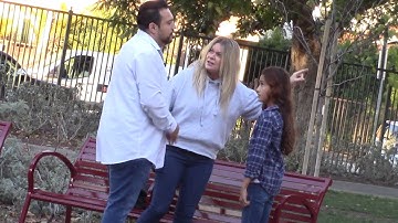 Little Girl Was Being Mistreated By Her Father. What Happens Is Shocking