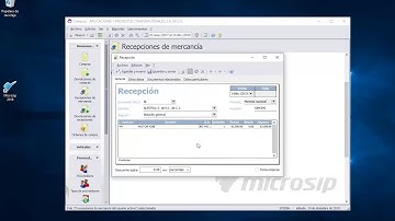 Microsip Compras: ¿Qué es una recepción de mercancía?